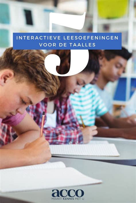 middelbare school oefeningen.